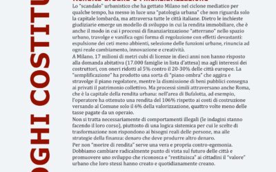 Dialogo 5: Rendita urbana e finanziarizzazione